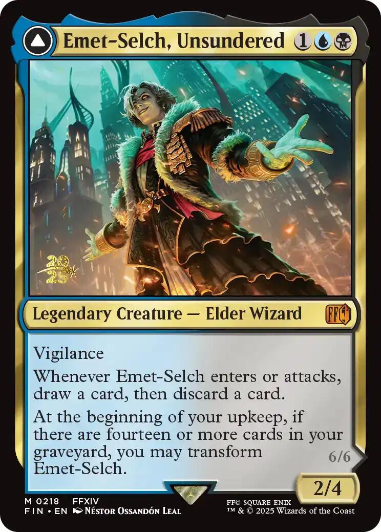 Emet-Selch, Unsundered // Hades, Sorcerer of Eld [FINAL FANTASY Prerelease Promo] | Game Master's Emporium (The New GME)