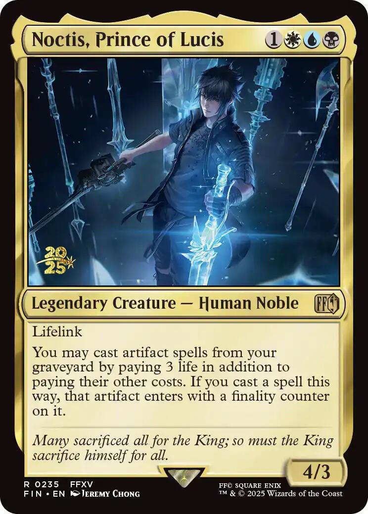 Noctis, Prince of Lucis [FINAL FANTASY Prerelease Promo] | Game Master's Emporium (The New GME)