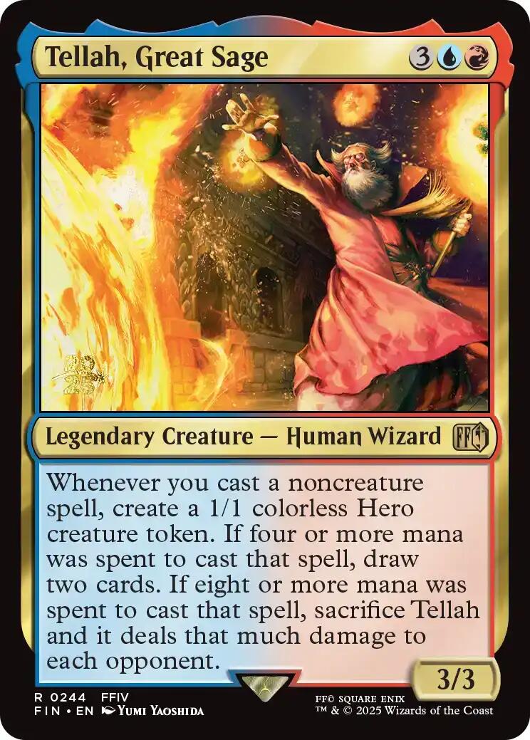 Tellah, Great Sage [FINAL FANTASY Prerelease Promo] | Game Master's Emporium (The New GME)