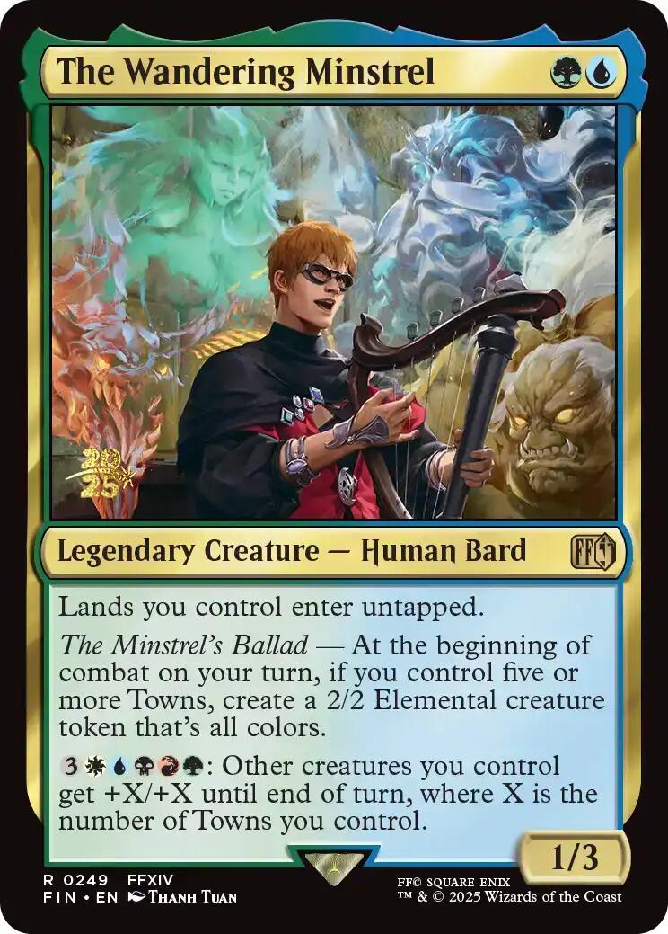 The Wandering Minstrel [FINAL FANTASY Prerelease Promo] | Game Master's Emporium (The New GME)
