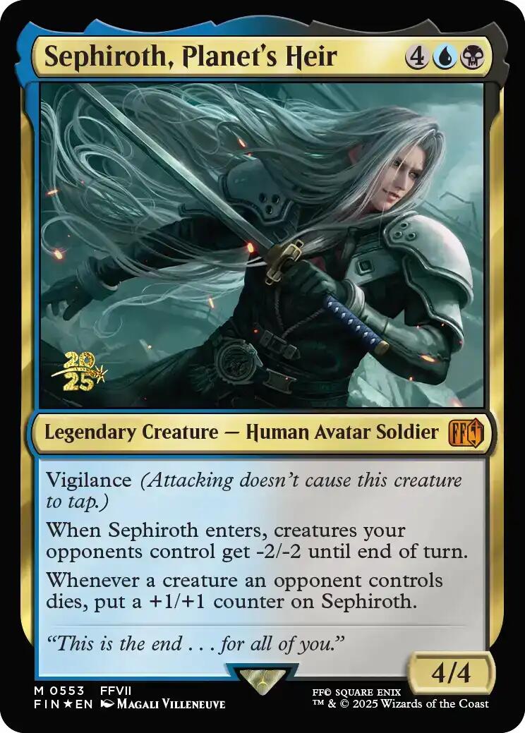 Sephiroth, Planet's Heir [FINAL FANTASY Prerelease Promo] | Game Master's Emporium (The New GME)