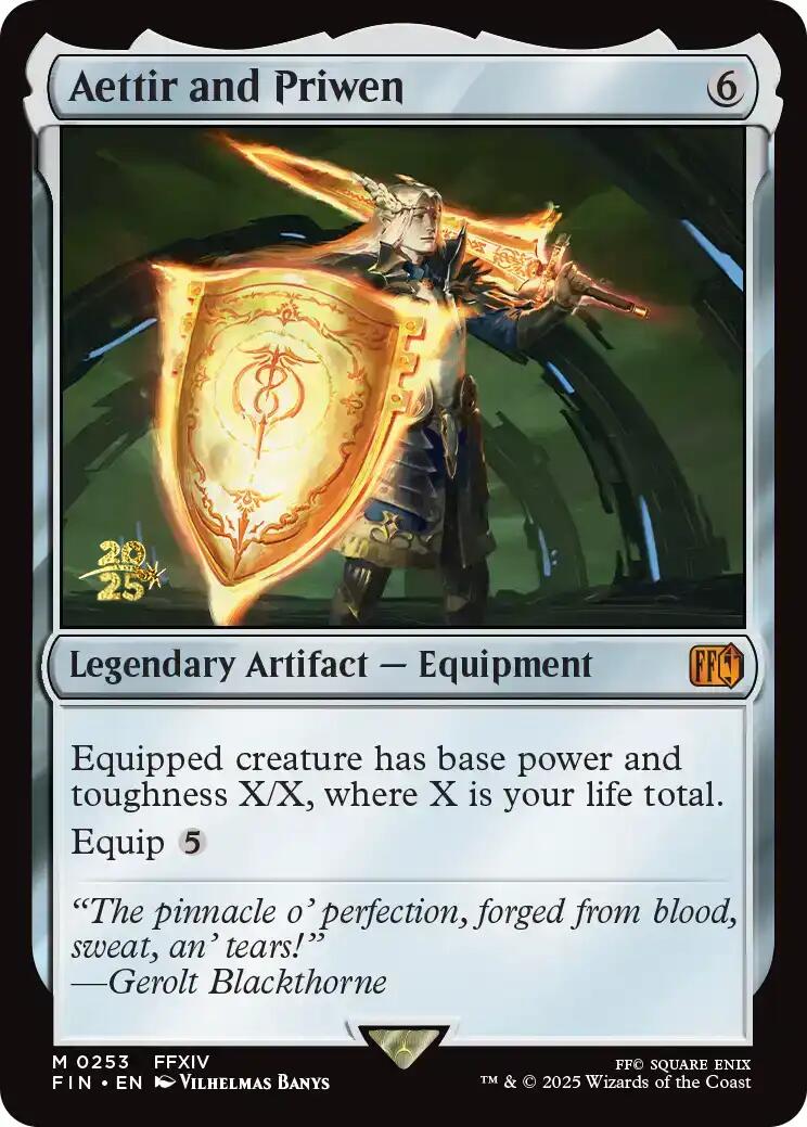 Aettir and Priwen [FINAL FANTASY Prerelease Promo] | Game Master's Emporium (The New GME)