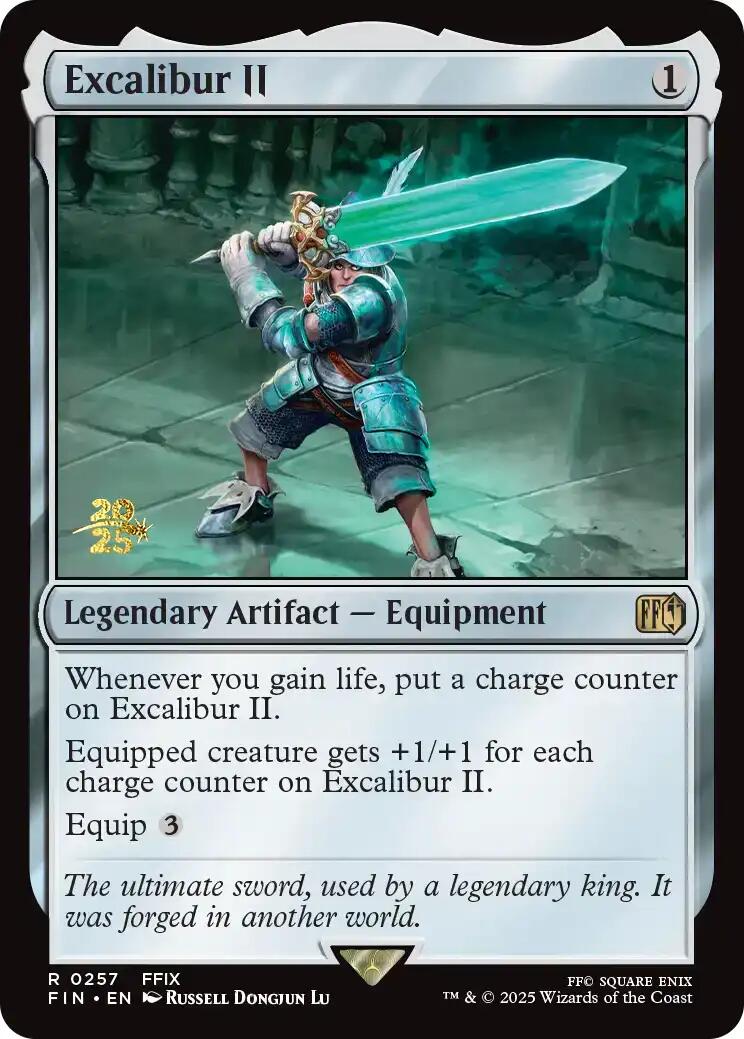 Excalibur II [FINAL FANTASY Prerelease Promo] | Game Master's Emporium (The New GME)