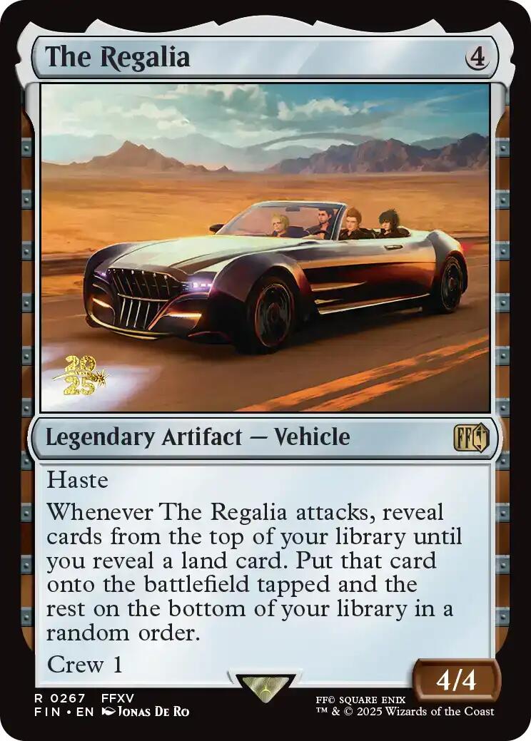 The Regalia [FINAL FANTASY Prerelease Promo] | Game Master's Emporium (The New GME)