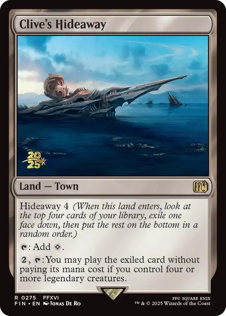 Clive's Hideaway [FINAL FANTASY Prerelease Promo] | Game Master's Emporium (The New GME)