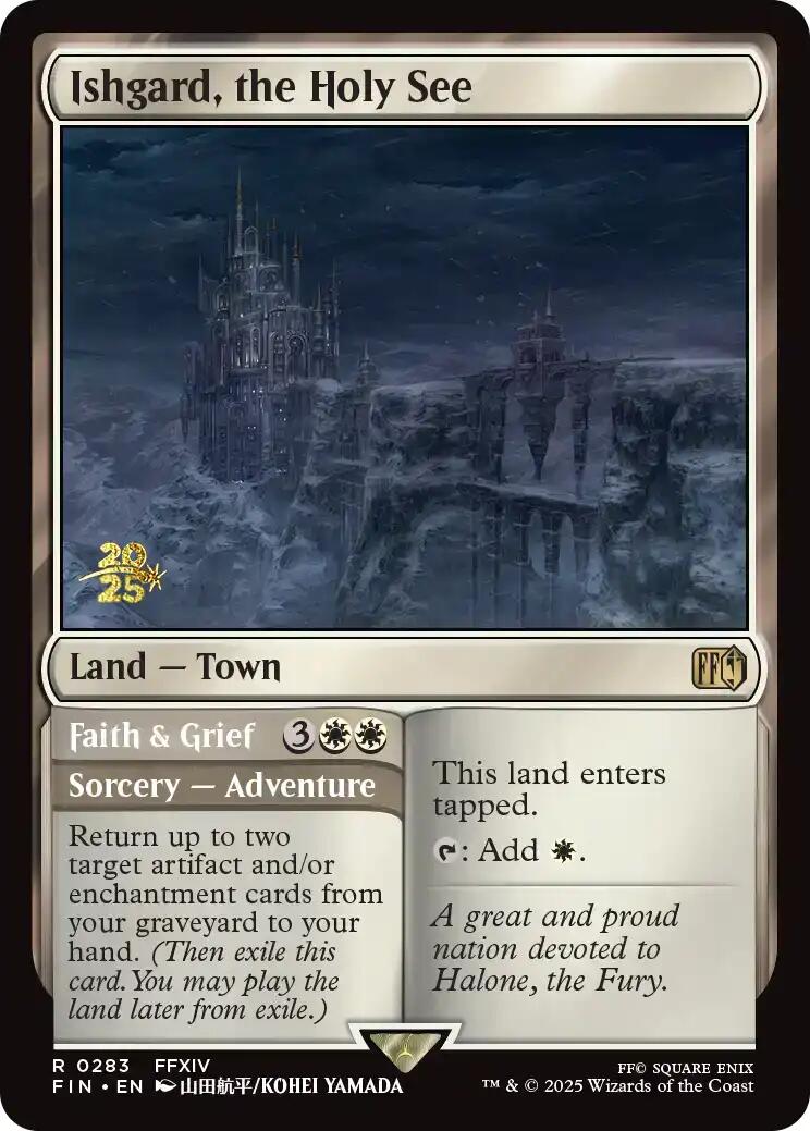 Ishgard, the Holy See [FINAL FANTASY Prerelease Promo] | Game Master's Emporium (The New GME)