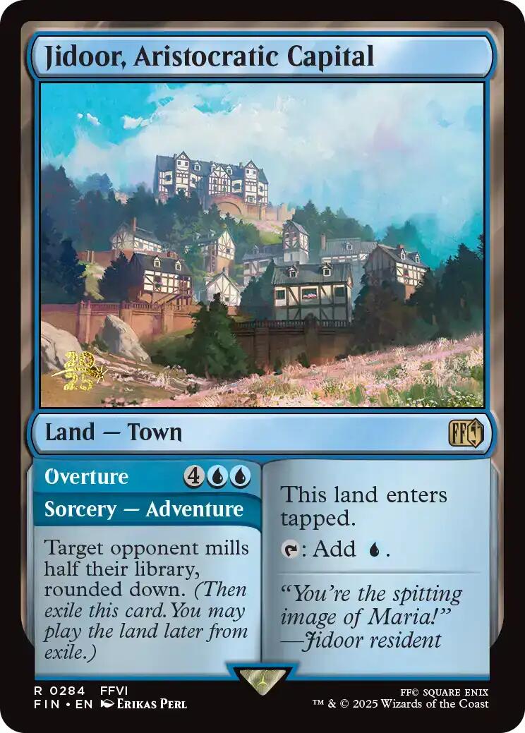 Jidoor, Aristocratic Capital [FINAL FANTASY Prerelease Promo] | Game Master's Emporium (The New GME)