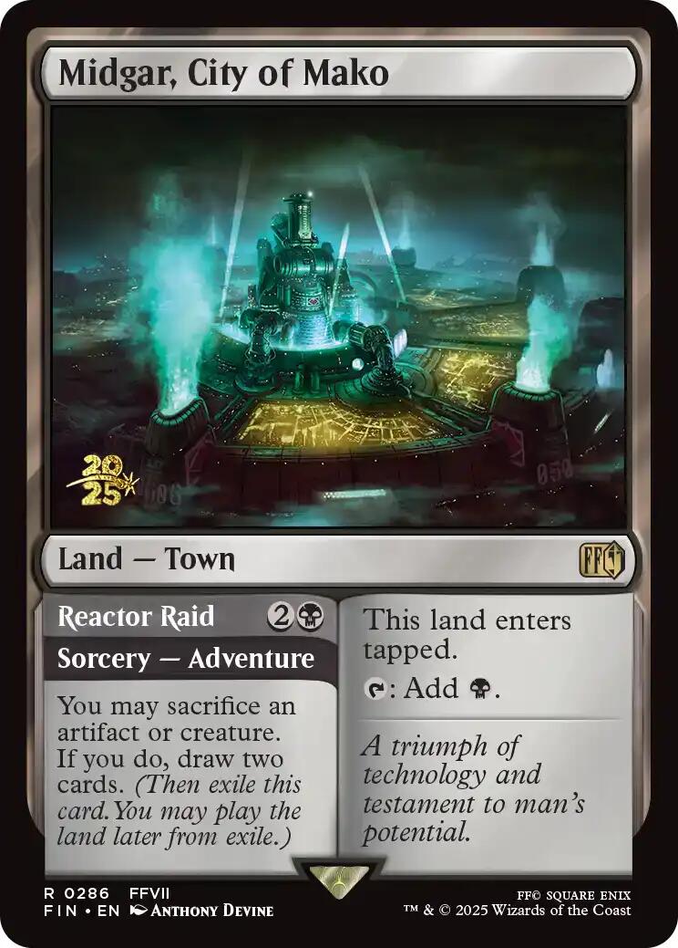 Midgar, City of Mako [FINAL FANTASY Prerelease Promo] | Game Master's Emporium (The New GME)