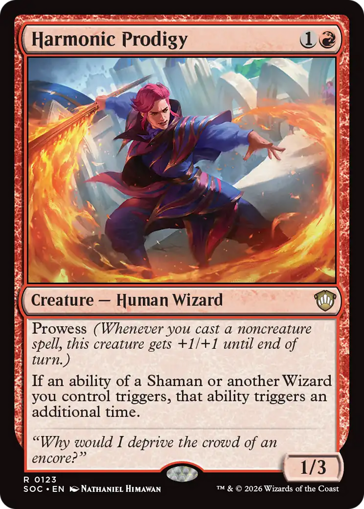 Harmonic Prodigy [Secrets of Strixhaven Commander] | Game Master's Emporium (The New GME)