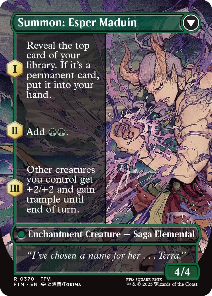 Esper Origins // Summon: Esper Maduin (Borderless) [FINAL FANTASY] | Game Master's Emporium (The New GME)