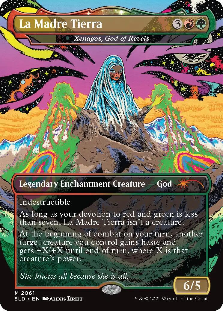 La Madre Tierra - Xenagos, God of Revels [Secret Lair Drop Series] | Game Master's Emporium (The New GME)