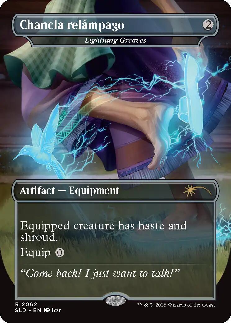 Chancla relampago - Lightning Greaves [Secret Lair Drop Series] | Game Master's Emporium (The New GME)