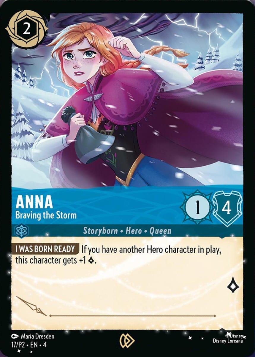 Anna - Braving the Storm (17/P2) [Promo Cards] | Game Master's Emporium (The New GME)