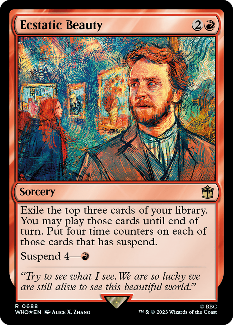 Ecstatic Beauty (Surge Foil) [Doctor Who] | Game Master's Emporium (The New GME)