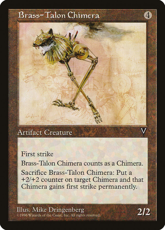 Brass-Talon Chimera [Visions] | Game Master's Emporium (The New GME)