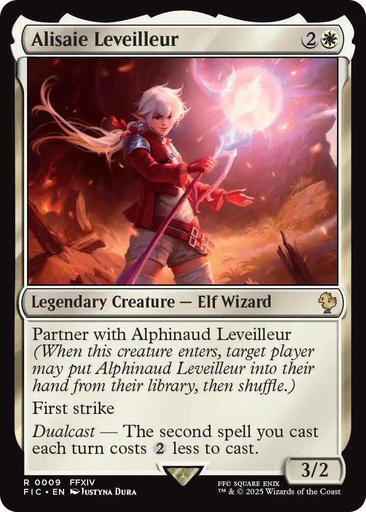 Alisaie Leveilleur (Surge Foil) [FINAL FANTASY Commander] | Game Master's Emporium (The New GME)