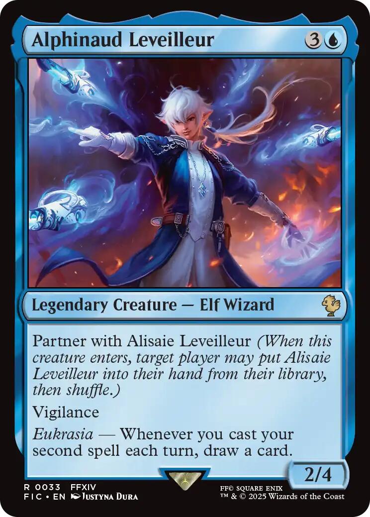 Alphinaud Leveilleur (Surge Foil) [FINAL FANTASY Commander] | Game Master's Emporium (The New GME)