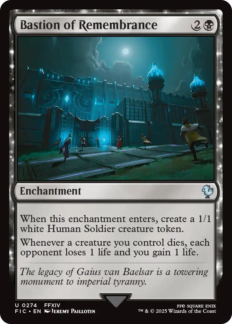 Bastion of Remembrance (Surge Foil) [FINAL FANTASY Commander] | Game Master's Emporium (The New GME)