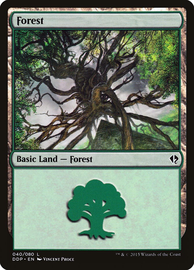 Forest (40) [Duel Decks: Zendikar vs. Eldrazi] | Game Master's Emporium (The New GME)