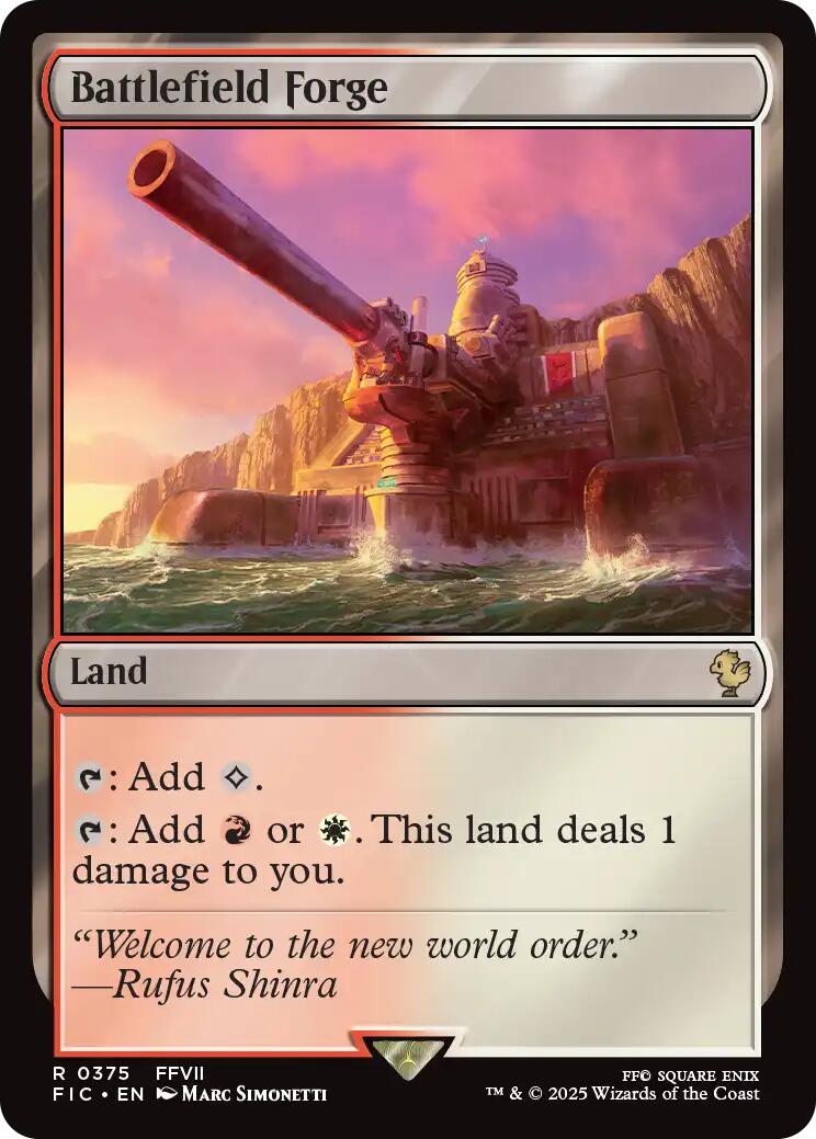 Battlefield Forge (Surge Foil) [FINAL FANTASY Commander] | Game Master's Emporium (The New GME)