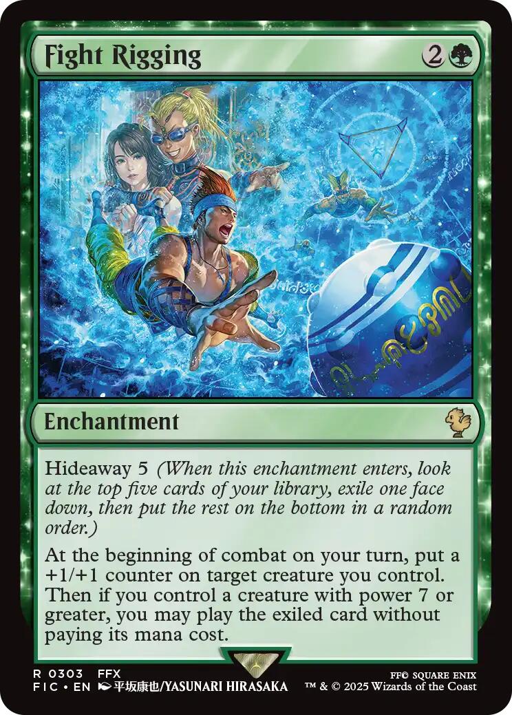 Fight Rigging (Surge Foil) [FINAL FANTASY Commander] | Game Master's Emporium (The New GME)