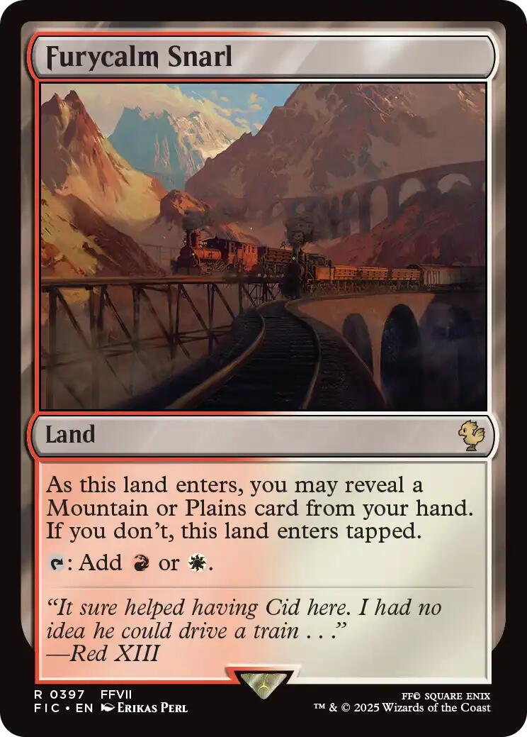 Furycalm Snarl (Surge Foil) [FINAL FANTASY Commander] | Game Master's Emporium (The New GME)