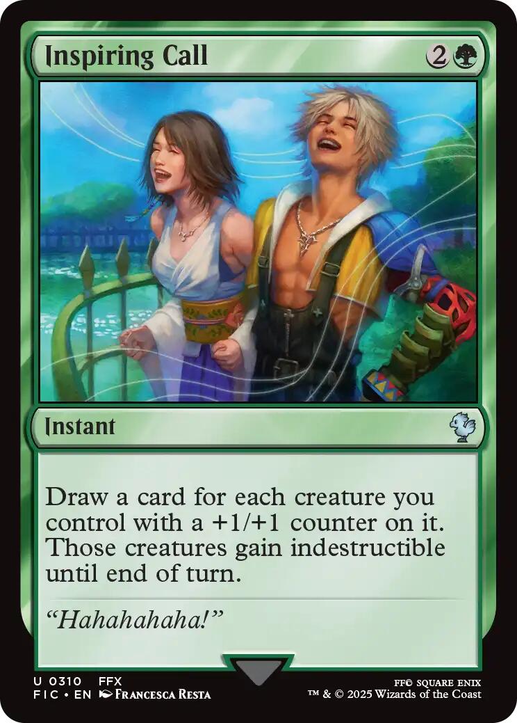 Inspiring Call (Surge Foil) [FINAL FANTASY Commander] | Game Master's Emporium (The New GME)