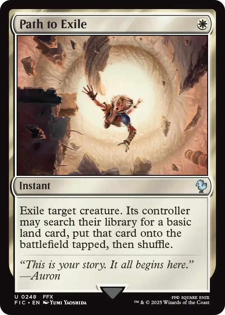 Path to Exile (Surge Foil) [FINAL FANTASY Commander] | Game Master's Emporium (The New GME)