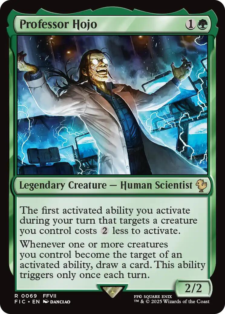 Professor Hojo (Surge Foil) [FINAL FANTASY Commander] | Game Master's Emporium (The New GME)