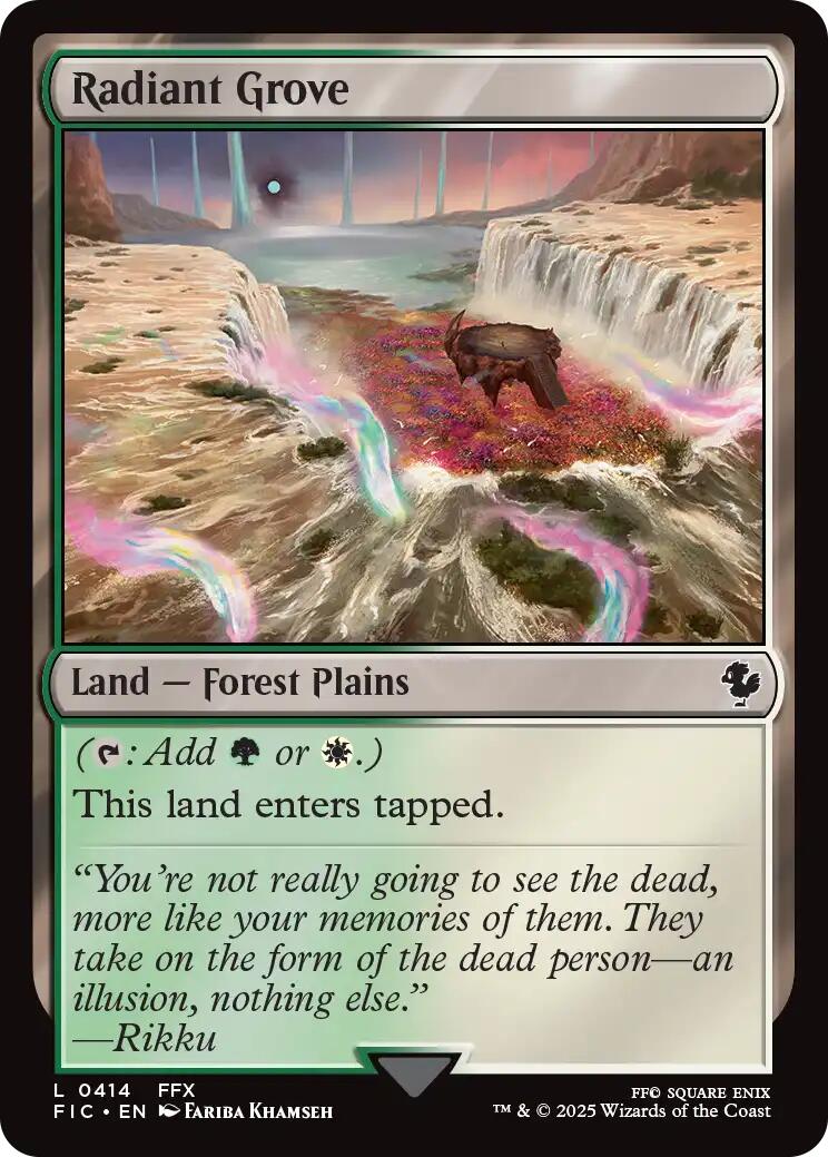 Radiant Grove (Surge Foil) [FINAL FANTASY Commander] | Game Master's Emporium (The New GME)