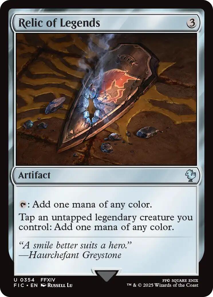 Relic of Legends (Surge Foil) [FINAL FANTASY Commander] | Game Master's Emporium (The New GME)