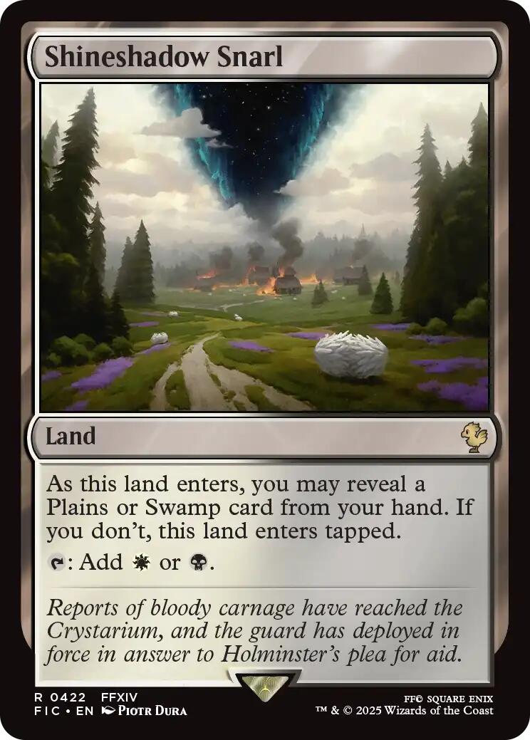 Shineshadow Snarl (Surge Foil) [FINAL FANTASY Commander] | Game Master's Emporium (The New GME)