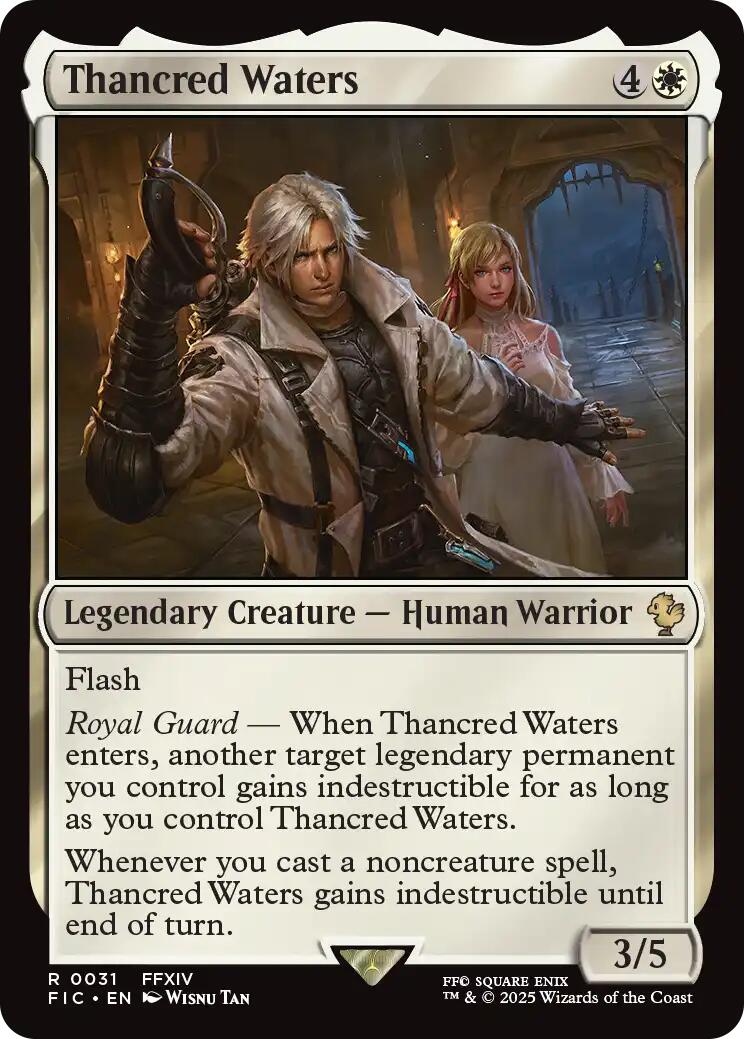 Thancred Waters (Surge Foil) [FINAL FANTASY Commander] | Game Master's Emporium (The New GME)