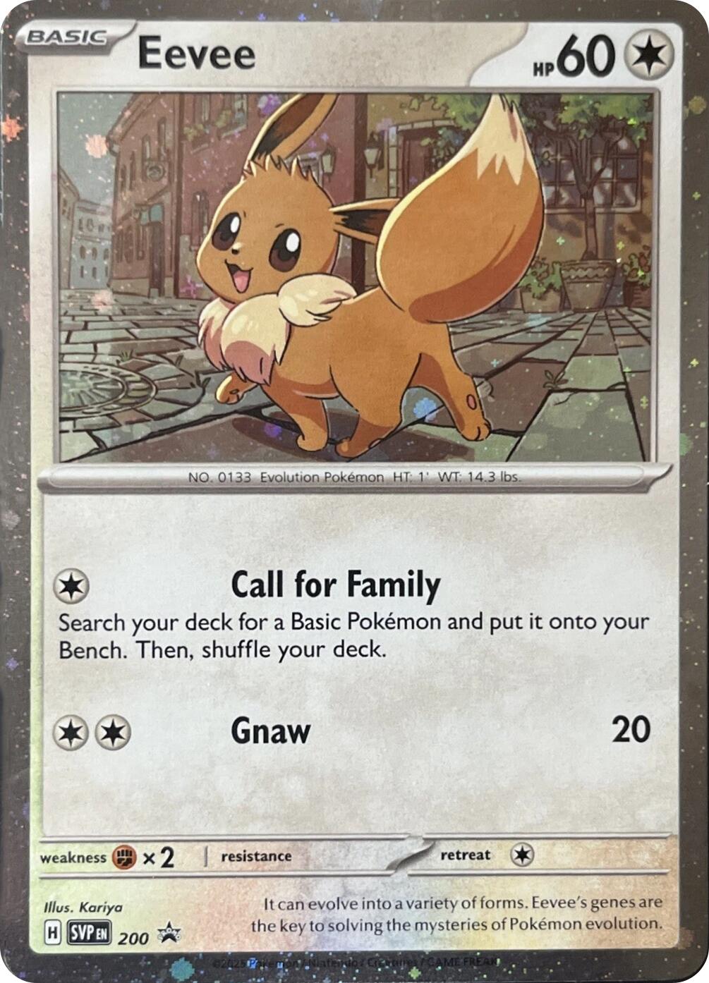 Eevee (200) (Cosmos Holo) [Scarlet & Violet: Black Star Promos] | Game Master's Emporium (The New GME)