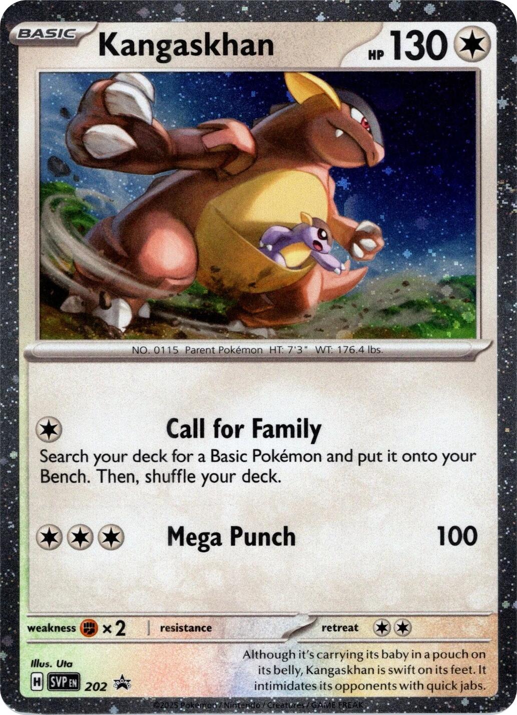 Kangaskhan (202) (Cosmos Holo) [Scarlet & Violet: Black Star Promos] | Game Master's Emporium (The New GME)