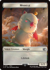 Moogle // Zombie Double-Sided Token [FINAL FANTASY Commander Tokens] | Game Master's Emporium (The New GME)