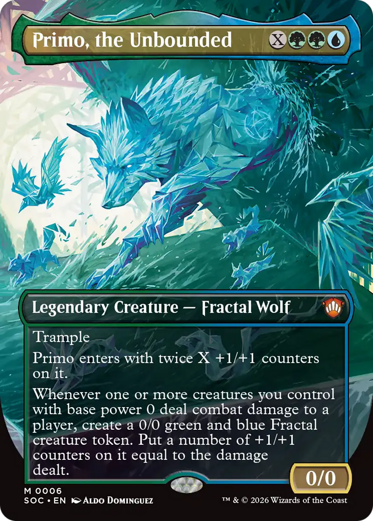 Primo, the Unbounded (Borderless) [Secrets of Strixhaven Commander] | Game Master's Emporium (The New GME)