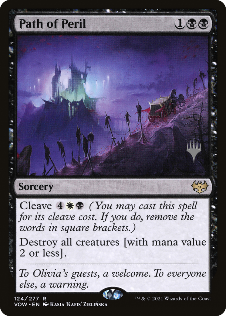 Path of Peril (Promo Pack) [Innistrad: Crimson Vow Promos] | Game Master's Emporium (The New GME)