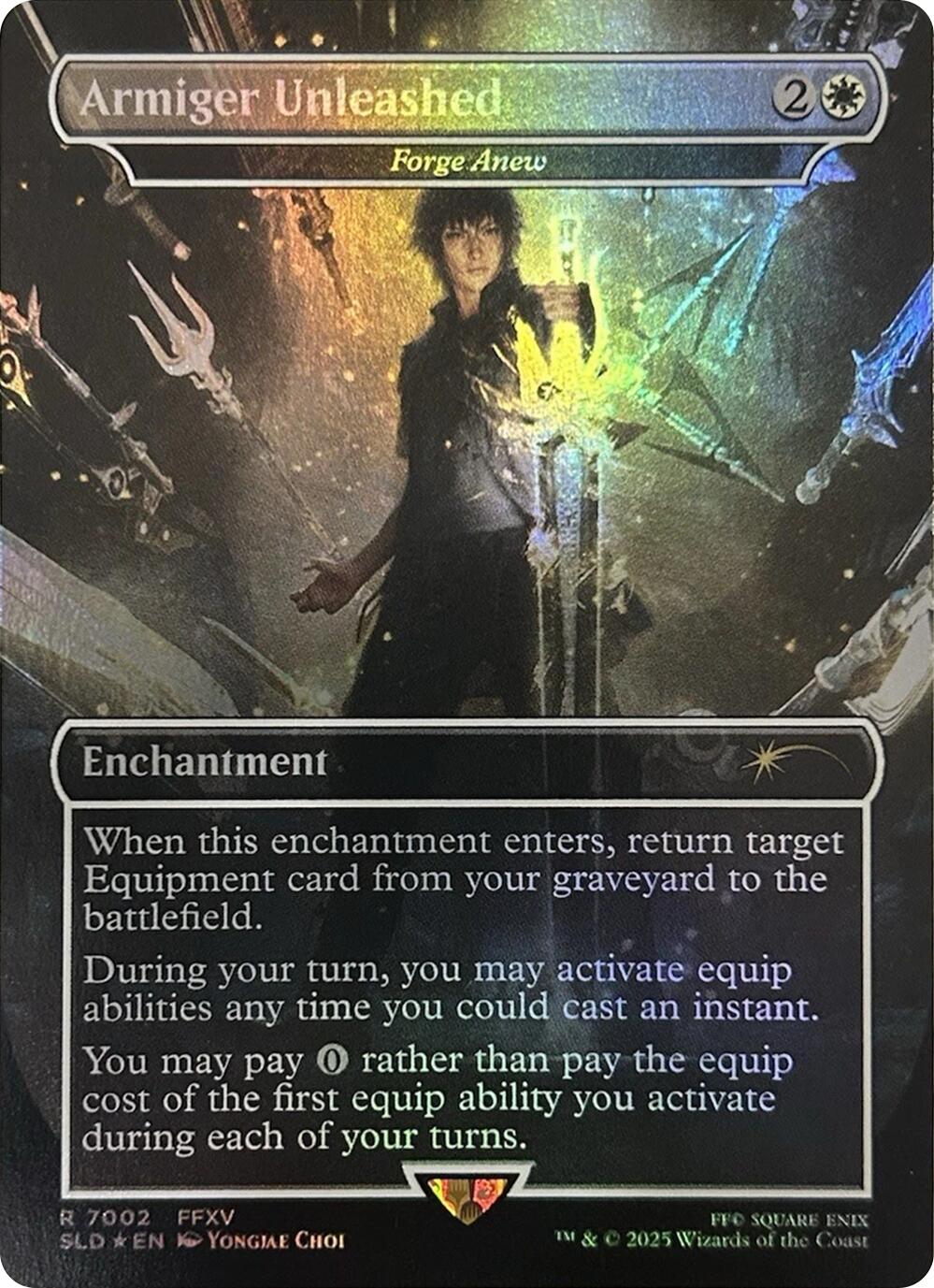 Armiger Unleashed - Forge Anew (Rainbow Foil) [Secret Lair Drop Series] | Game Master's Emporium (The New GME)