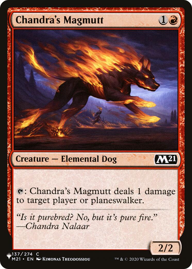 Chandra's Magmutt [The List] | Game Master's Emporium (The New GME)