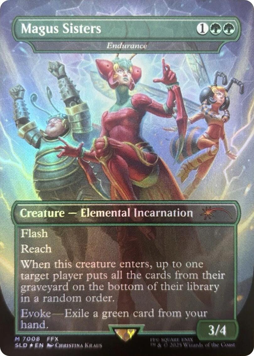 Magus Sisters - Endurance (Rainbow Foil) [Secret Lair Drop Series] | Game Master's Emporium (The New GME)