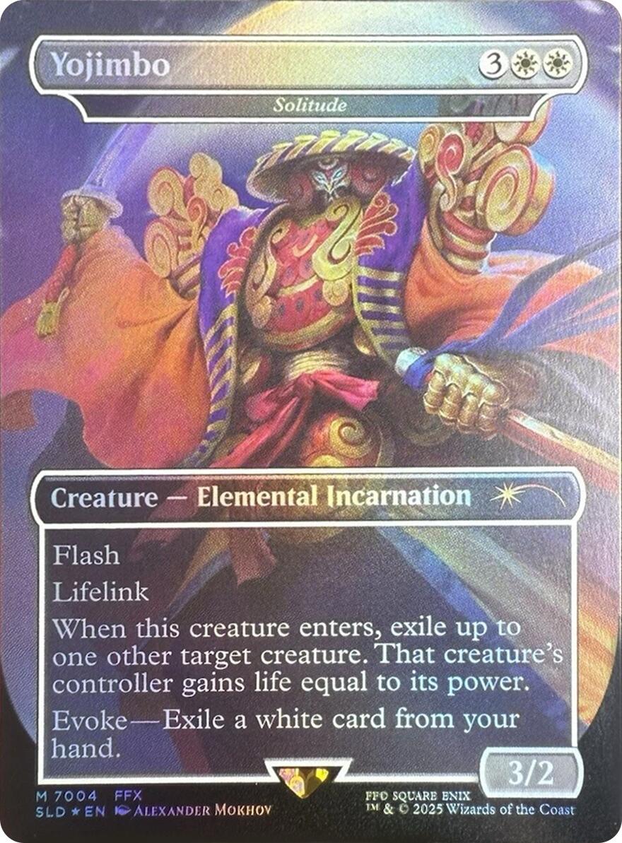Yojimbo - Solitude (Rainbow Foil) [Secret Lair Drop Series] | Game Master's Emporium (The New GME)