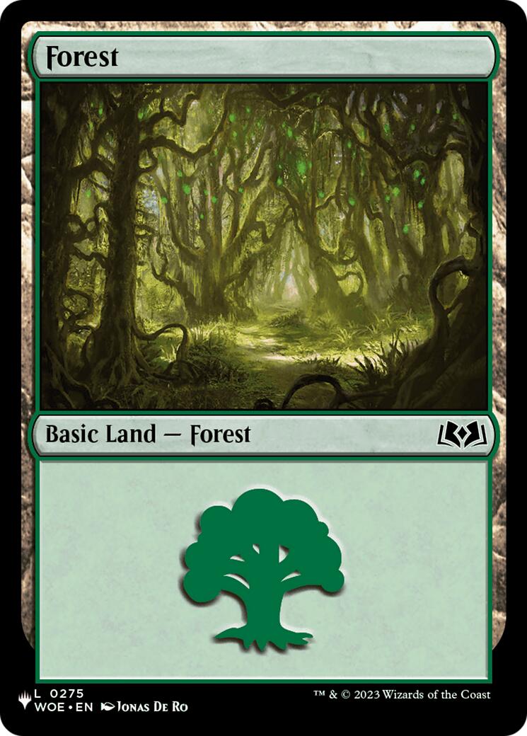 Forest (0275) (WOE) [The List] | Game Master's Emporium (The New GME)