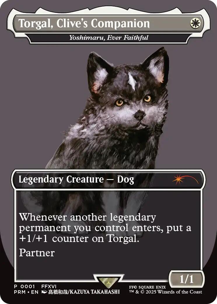 Torgal, Clive's Companion - Yoshimaru, Ever Faithful (MagicCon: Las Vegas 2025) [MagicFest 2025] | Game Master's Emporium (The New GME)