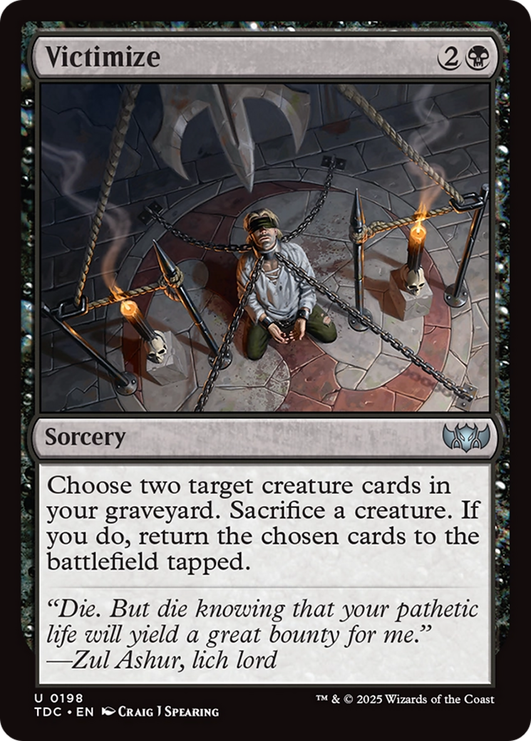 Victimize [Tarkir: Dragonstorm Commander] | Game Master's Emporium (The New GME)