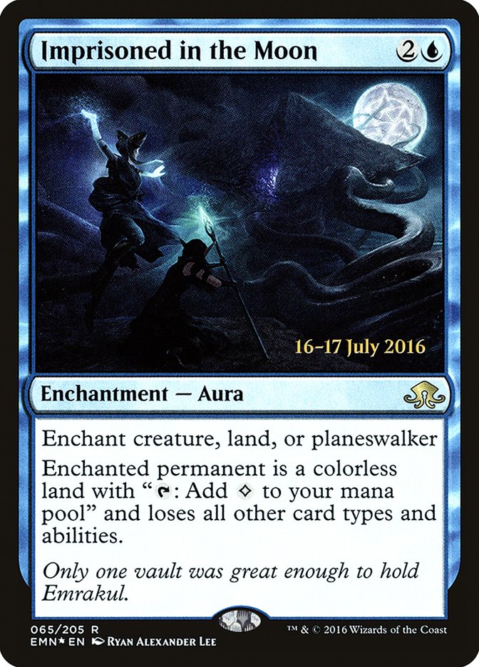 Imprisoned in the Moon [Eldritch Moon Prerelease Promos] | Game Master's Emporium (The New GME)
