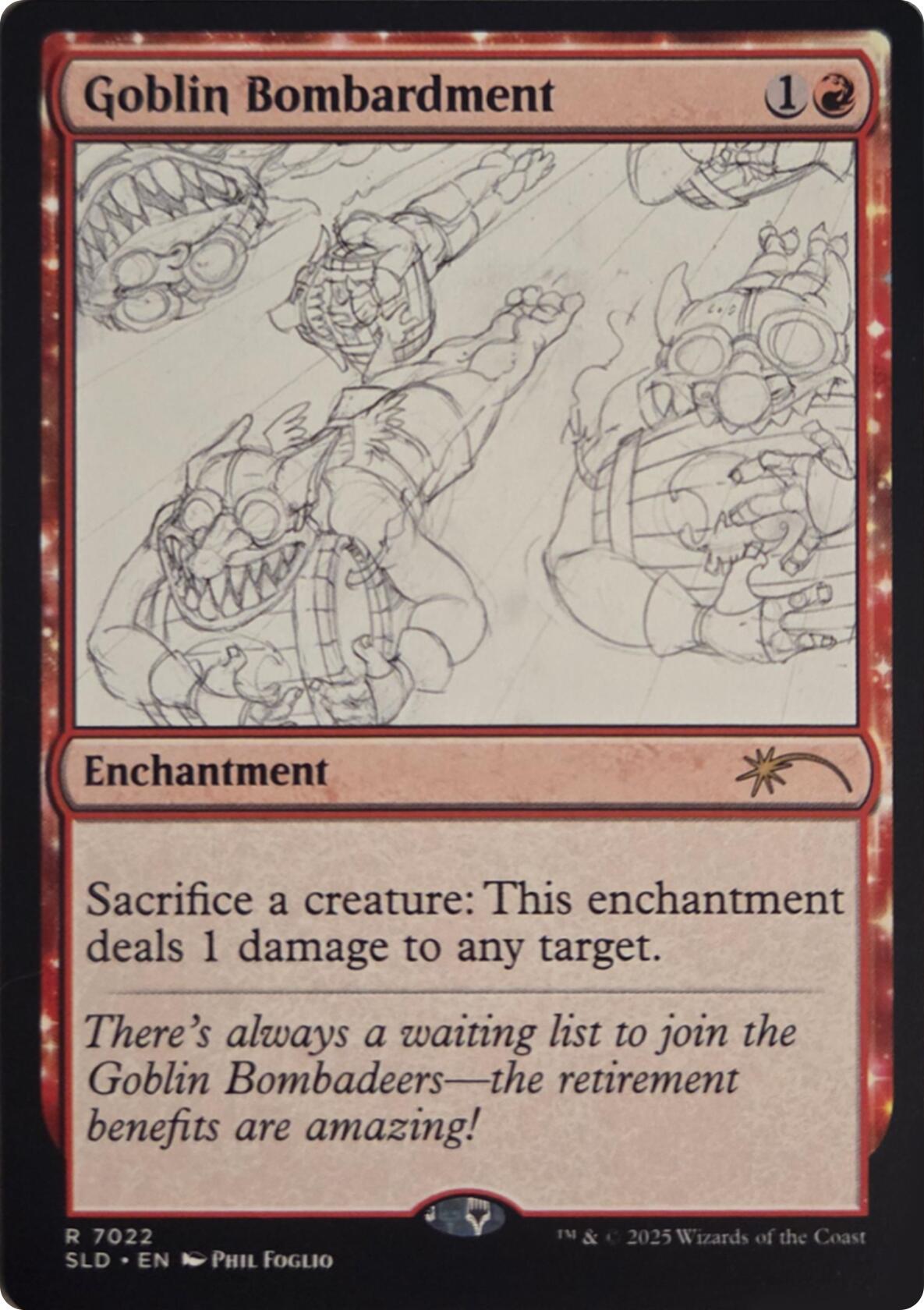 Goblin Bombardment (7022) [Secret Lair Drop Series] | Game Master's Emporium (The New GME)