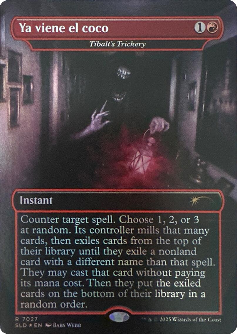 Ya viene el coco - Tibalt's Trickery (Rainbow Foil) [Secret Lair Drop Series] | Game Master's Emporium (The New GME)