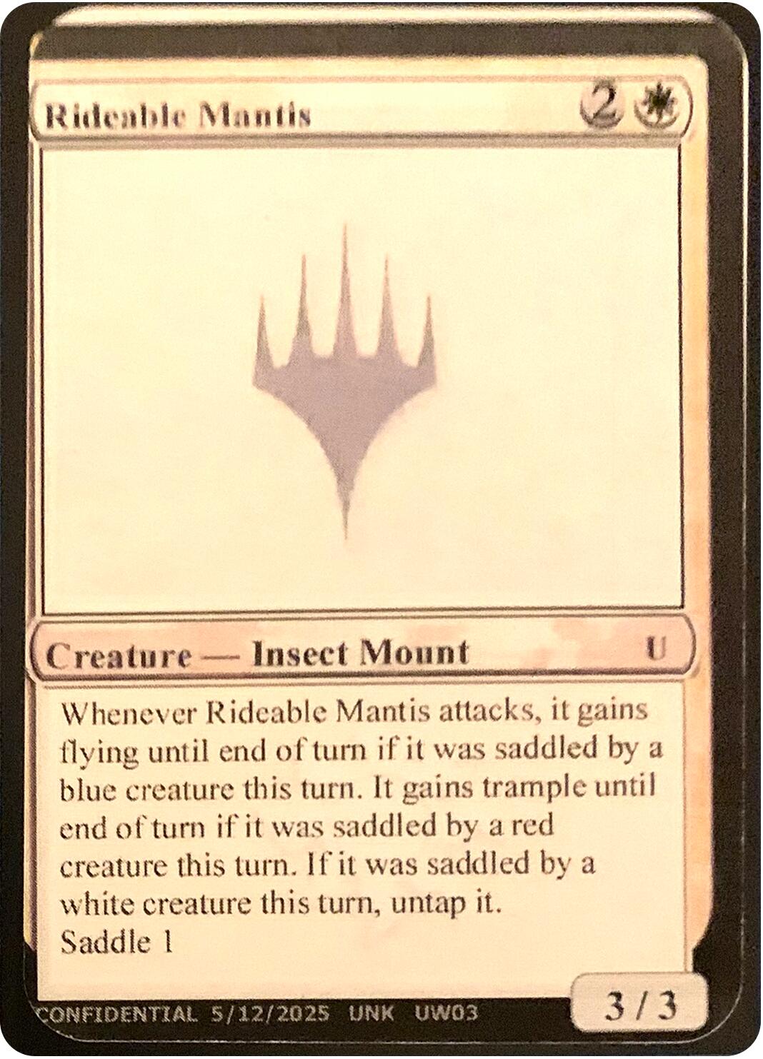 Rideable Mantis [Unknown Event] | Game Master's Emporium (The New GME)
