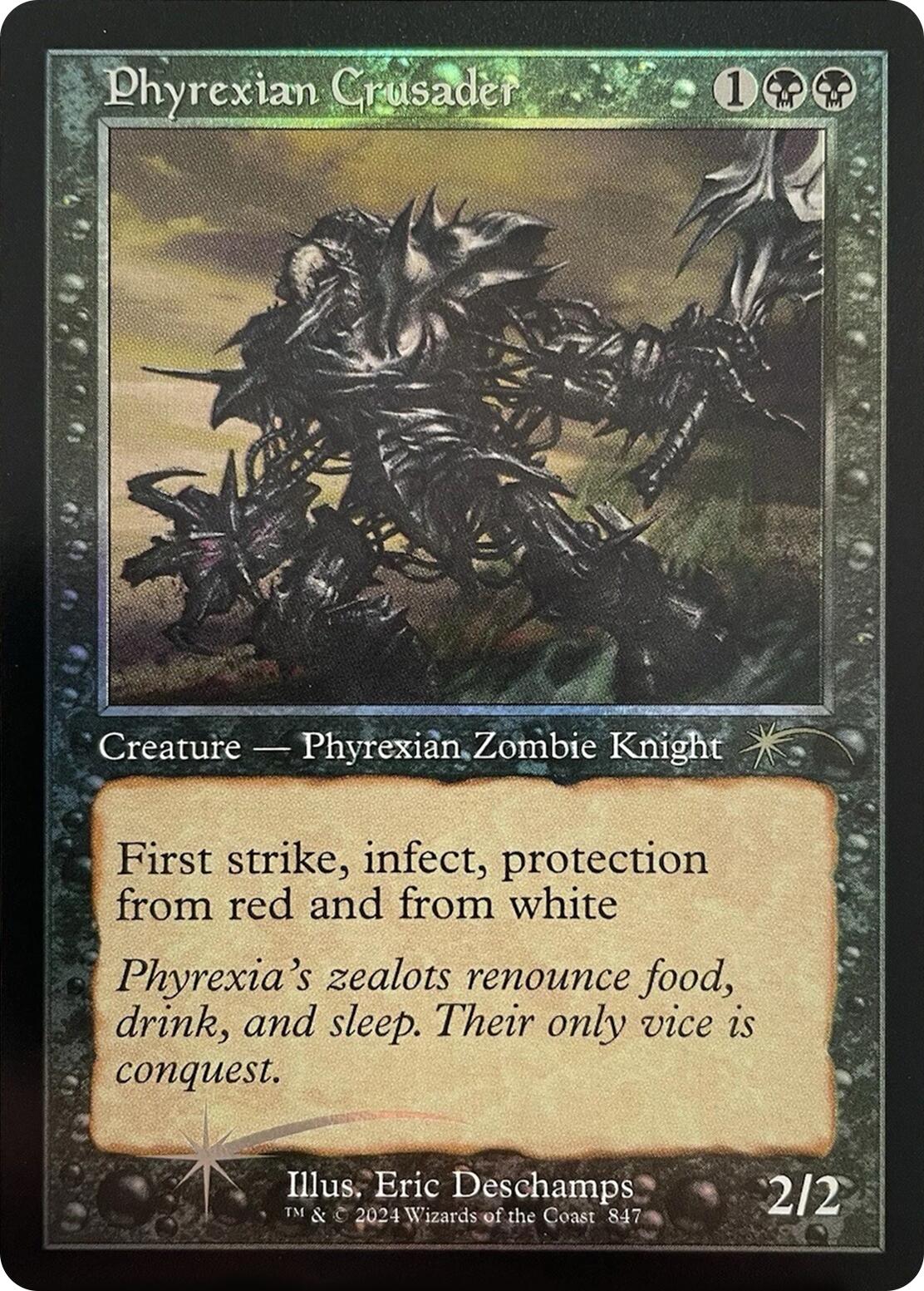 Phyrexian Crusader (Retro Frame) [Secret Lair Drop Series] | Game Master's Emporium (The New GME)